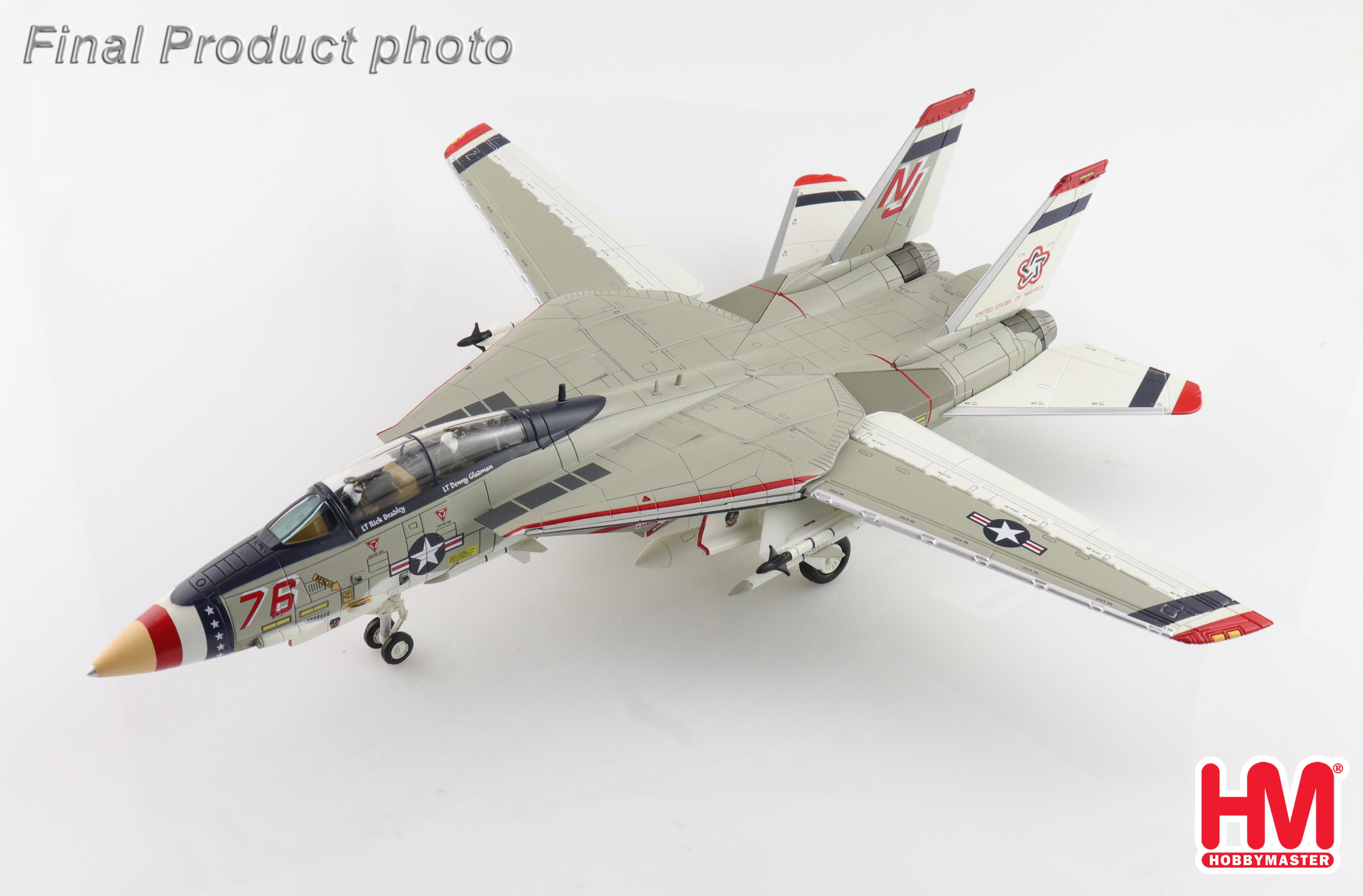 【内箱未開封】HOBBY MASTER F-14A トムキャット HA5215 F-14A Tomcat 1:72 Diecast Model - Hobby Master HM-HA5215
